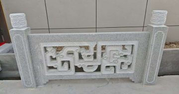 河池芝麻白河道栏杆 桥栏杆