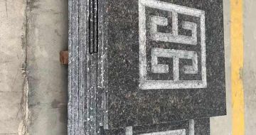 河池英国棕回纹雕刻版