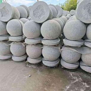 河池圆球石球挡车球