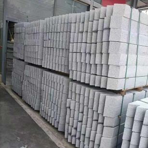 河池芝麻白树围石 树池