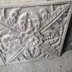 河池芝麻白雕刻版，异形定制