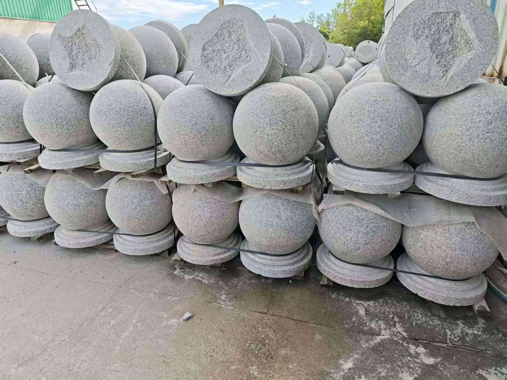 河池圆球石球挡车球